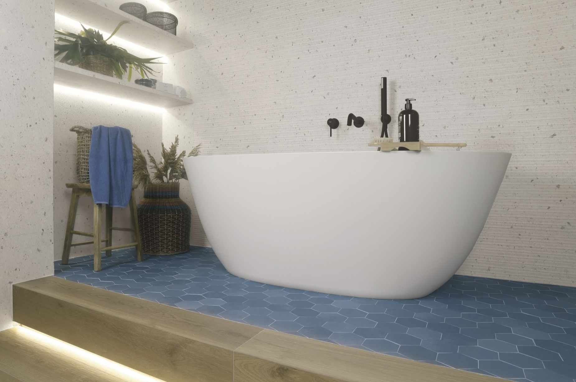 Reuse RT White | Ceramic Tile | 16 x 48 - Image 2