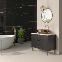 Lux Jebel Noir | Porcelain | 48 x 48